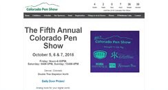 Desktop Screenshot of coloradopenshow.com