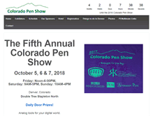 Tablet Screenshot of coloradopenshow.com